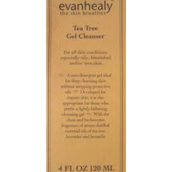 evanhealy tea tree gel cleanser